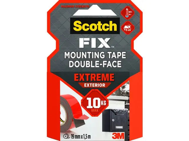Monteringstejp SCOTCH super 1,5mx19mm - Primmeshiper