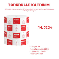 Torkrulle KATRIN M 1L 320m - Primmeshiper