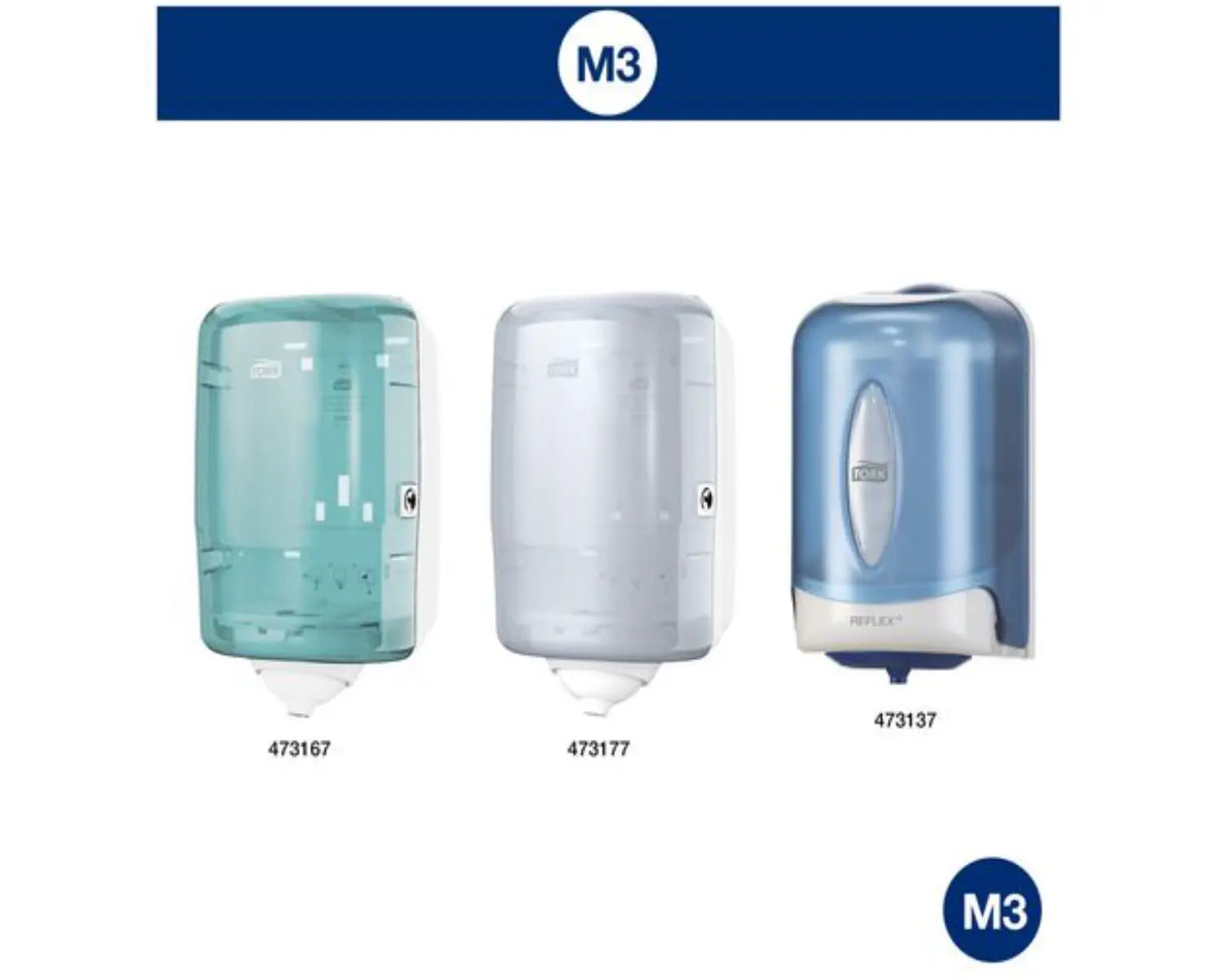 Torkrulle TORK Adv M3 Reflex 12/fp - Primmeshiper