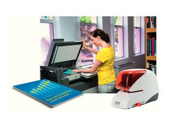 Elhäftare RAPID 5050e silver/orange - Primmeshiper