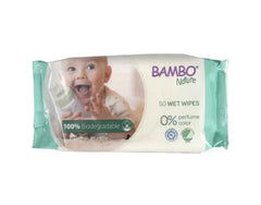 Våtservett BAMBO komposterbar 50/fp - Primmeshiper