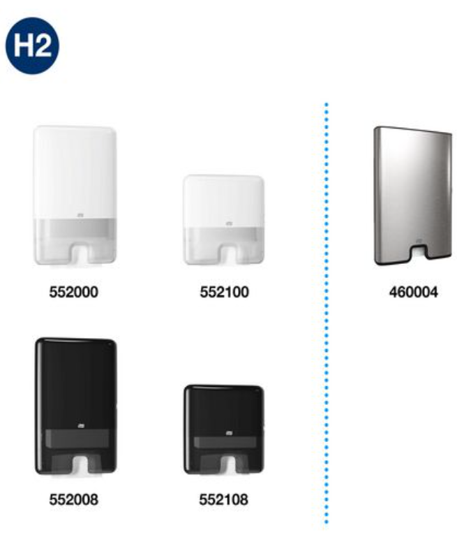 Handduk TORK H2 compressed 2700/KRT - Primmeshiper