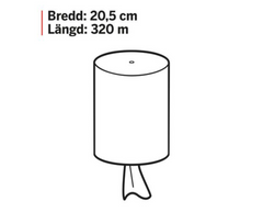Torkrulle KATRIN M 1L 320m - Primmeshiper