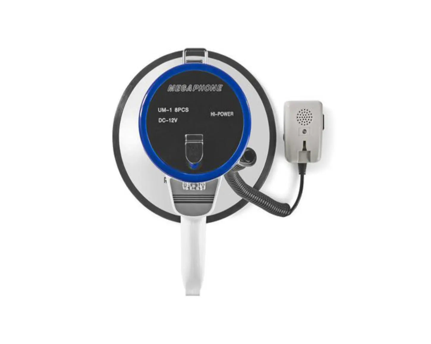 Megafon NEDIS 25W 1500m räckvidd vit/blå - Primmeshiper