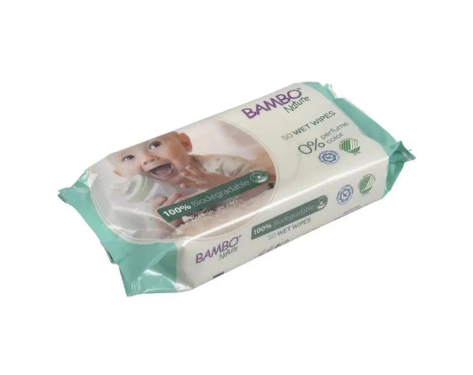 Våtservett BAMBO komposterbar 50/fp - Primmeshiper