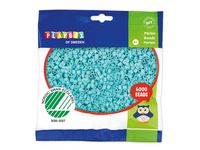 Rörpärlor pastell turkos 6000/fp - Primmeshiper