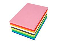 Gladkartong A5 mix färger 180g 250/fp - Primmeshiper