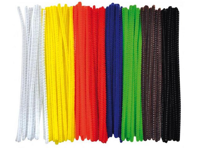 Piprensare 15cm kulörta 100/fp - Primmeshiper