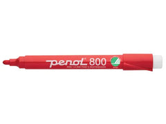 Whiteboardpenna PENOL 800 rund röd - Primmeshiper