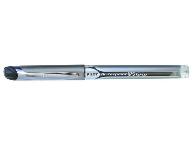 Bläckkulpenna PILOT Hi-Tec V5 Grip svart - Primmeshiper