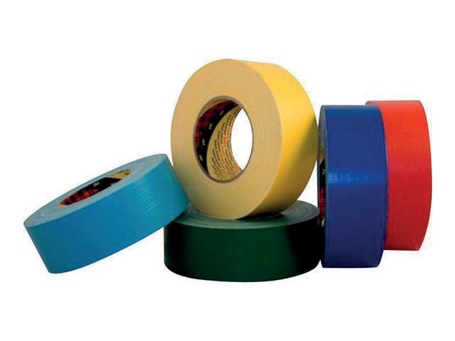 Tejp textil plastbelagd 50mx25mm gul Primmeshiper