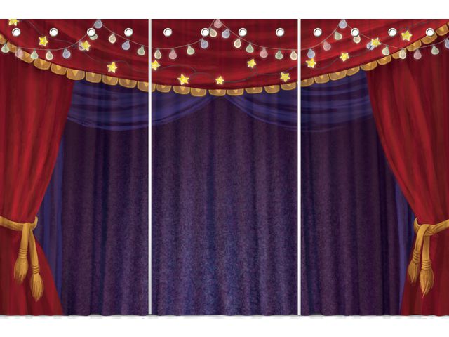 Teaterkuliss Ridå - Primmeshiper