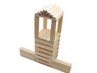 Byggklossar trä 12x2,5x0,8 cm 200st - Primmeshiper