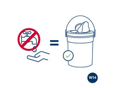 Våtduk TORK Pre W14 handrengöring 58/fp - Primmeshiper