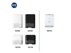 Handduk TORK Adv H3 2-lag vit 3750/fp - Primmeshiper