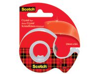 Tejp SCOTCH Crystal m.hållare 10mx12mm - Primmeshiper