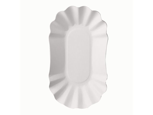 Tallrik PURE 105x175x30mm vit 250/fp - Primmeshiper