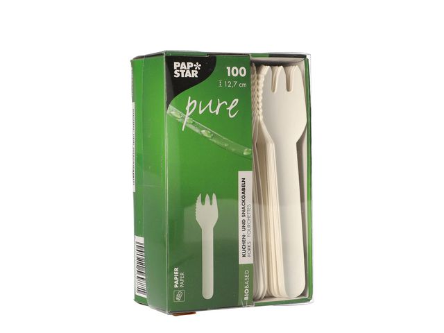 Kombigaffel papper 127mm 100/fp - Primmeshiper