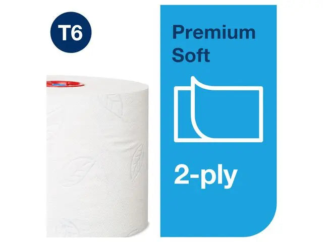 Toalettpapper TORK Pre T6 2-lag vit - Primmeshiper