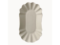 Tallrik PURE 105x200x35mm vit 250/fp Primmeshiper