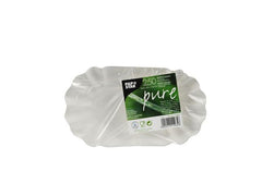 Tallrik PURE 105x200x35mm vit 250/fp Primmeshiper