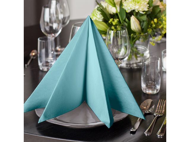 Servetter TORK LinSt aqua 39x39cm 50/fp - Primmeshiper