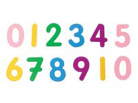 Transperanta Siffror I färg 14/fp - Primmeshiper