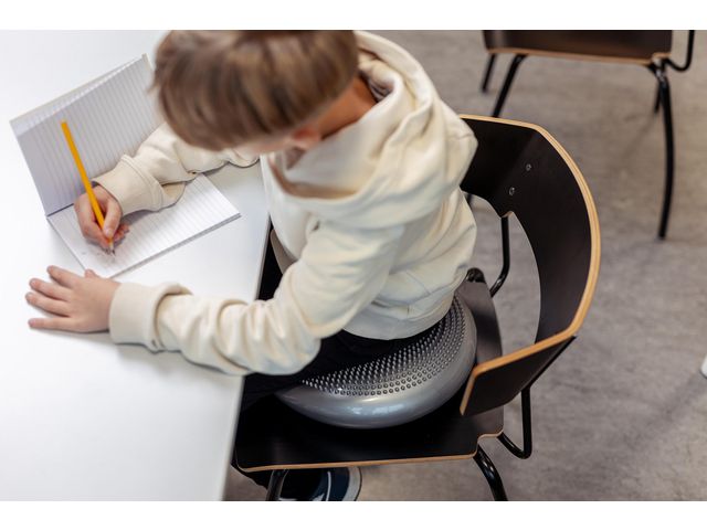 Balanskudde 25cm grå diam - Primmeshiper