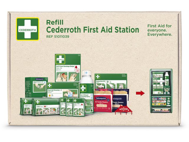 Refill CEDERROTH First Aid Station - Primmeshiper