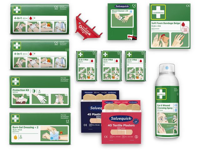 Refill CEDERROTH First Aid Station - Primmeshiper