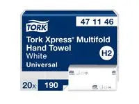 Handduk TORK Uni H2 Xpress 3800/fp - Primmeshiper