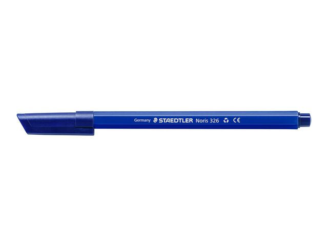 Fiberpenna STAEDTLER 326 1mm blå Primmeshiper