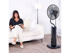 Golvfläkt B+D m. dimma 75W 125cm - Primmeshiper