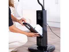 Golvfläkt B+D m. dimma 75W 125cm - Primmeshiper