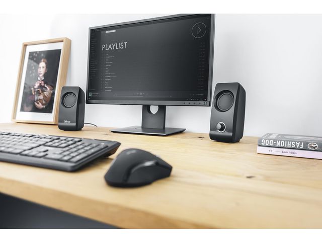 Datorhögtalare TRUST Remo 8W svart - Primmeshiper