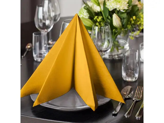 Servett TORK LinStyle 39x39cm Gul 50/fp - Primmeshiper