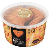 Gingerbread GILLE Large hearts 450g