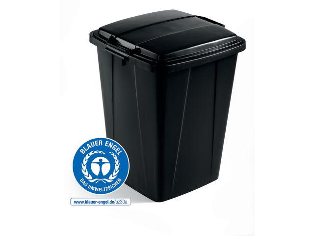 Avfallshantering DURABIN Eco 90L svart - Primmeshiper