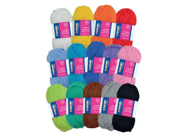 Akrylgarn 14 färger - Primmeshiper