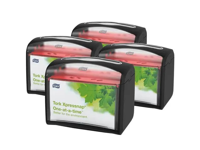 Dispenser TORK N4 Xpressnap S svart - Primmeshiper