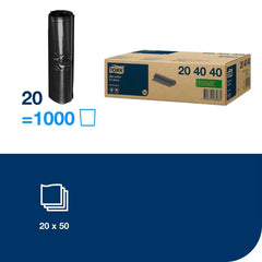 Papperskorgspåse TORK B3 5L svart 50/RL Primmeshiper