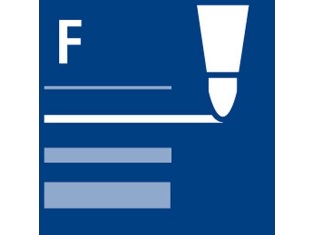 Universalpenna LUMOCOLOR F P blå - Primmeshiper