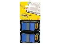 Index POST-IT 680 2x50 25x44mm blå - Primmeshiper