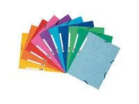 Gummibandsmapp EXACOMPTA 3-klaff A4 sort - Primmeshiper