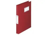 Ringpärm ESSELTE Premo PP A4 vinröd - Primmeshiper