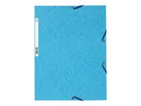 Gummibandsmapp EXACOMPTA 3-kl A4 turkos - Primmeshiper