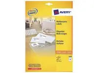 Etikett AVERY Premium 70x33,8mm 2400/fp - Primmeshiper