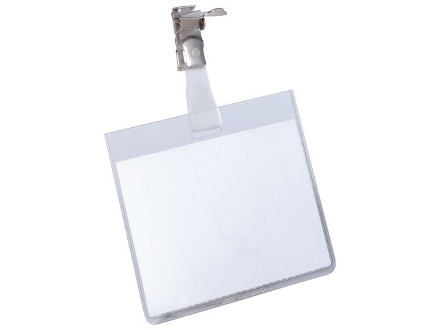 Namnskylt DURABLE clips liggande 25/fp - Primmeshiper