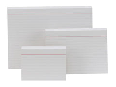 Skrivkort ESSELTE A6L linjerat 100/fp - Primmeshiper