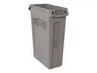 Papperskorg Slim Jim 87L grå - Primmeshiper